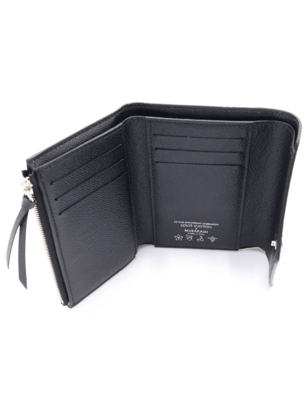 Louis Vuitton Multi Monogram Portefeuille Victory Tri Foldwallet Black Wallet